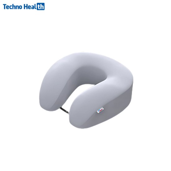Comfy Neck Pillow - Oval Shape (Ash) 1 Comfy Neck Pillow - Oval Shape (Ash)