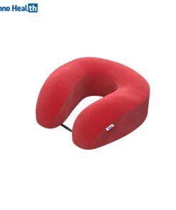 Comfy Neck Pillow - Oval Shape (Red)