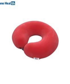 Comfy Neck Pillow - Round Shape (Red)