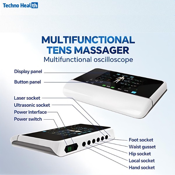 Aukewel AK-BD19 TENS-Laser-Ultrasound Massager Machine 2 Aukewel AK-BD19 TENS-Laser-Ultrasound Massager Machine - Image 2