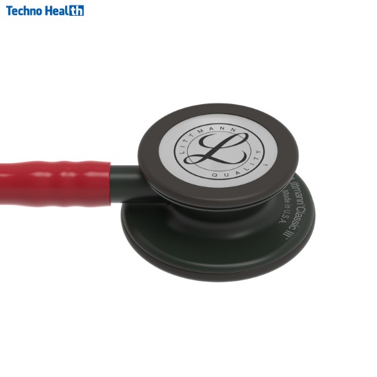 Littmann Classic III Stethoscope - Black Burgundy 2 Littmann Classic III Stethoscope - Black Burgundy (Chestpiece)